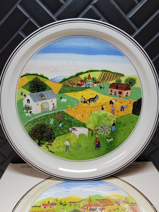 Villeroy & Boch Other - Villeroy & Boch Les Quatre Saisons - No 2 Collector Plate Four Seasons Porcelain